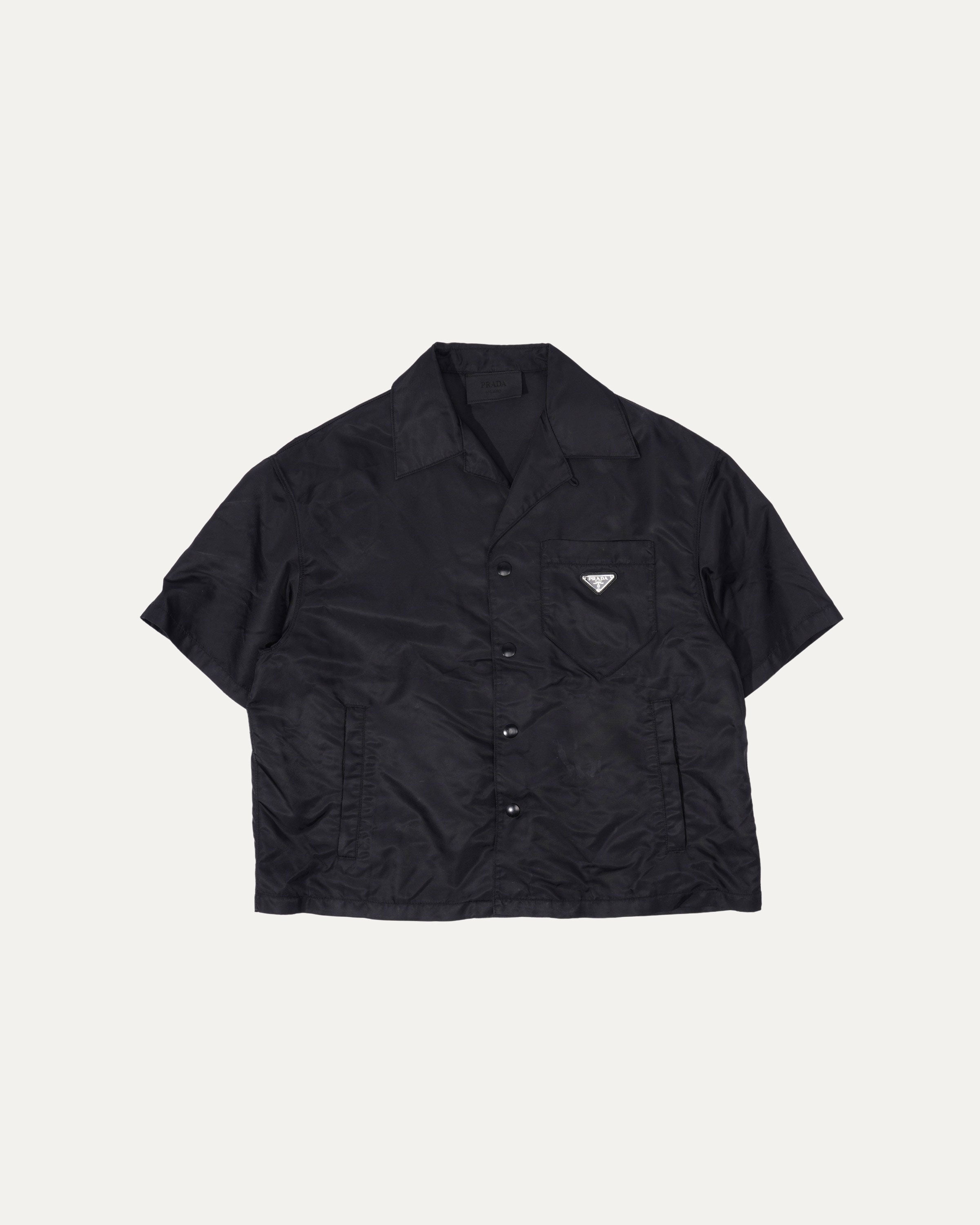 Re-Nylon Short Sleeved Oversized Shirt