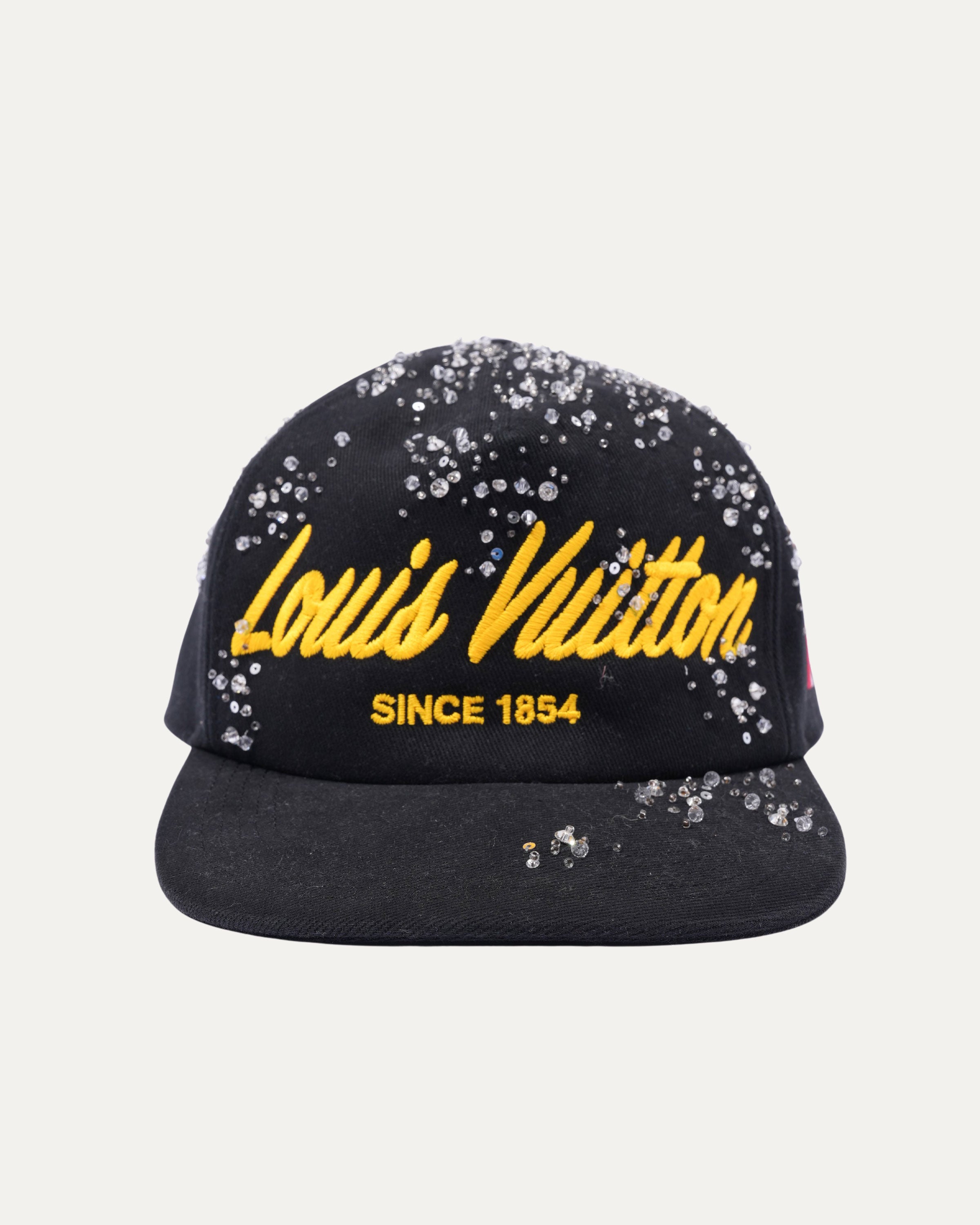 Script Crystals Cap