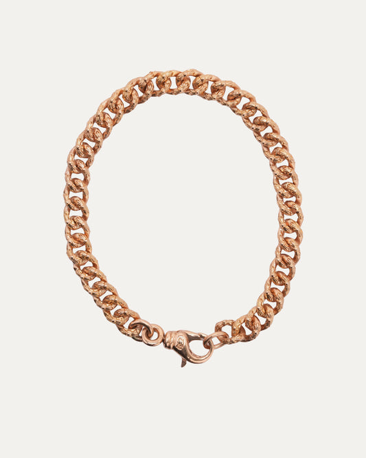 Gold Mini Extra Fancy Link Bracelet