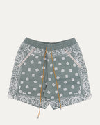 Paisley Sweat Shorts