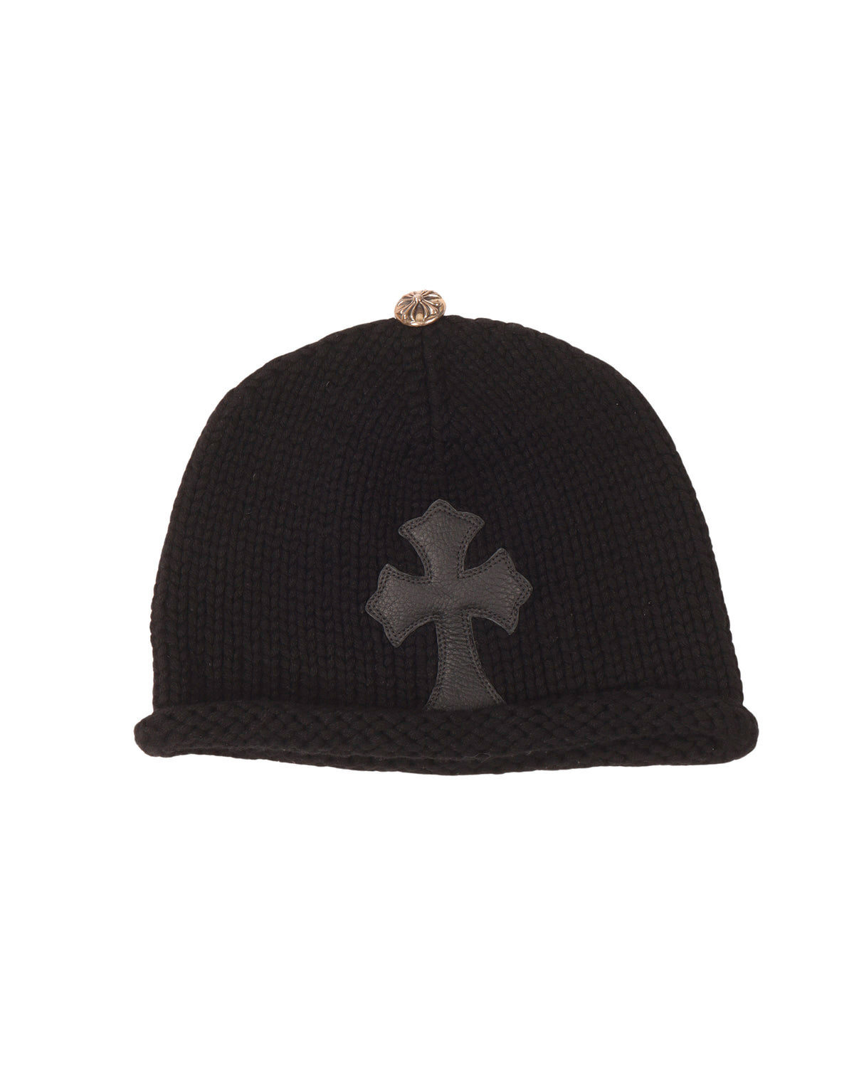 Cashmere Cross Patch Beanie
