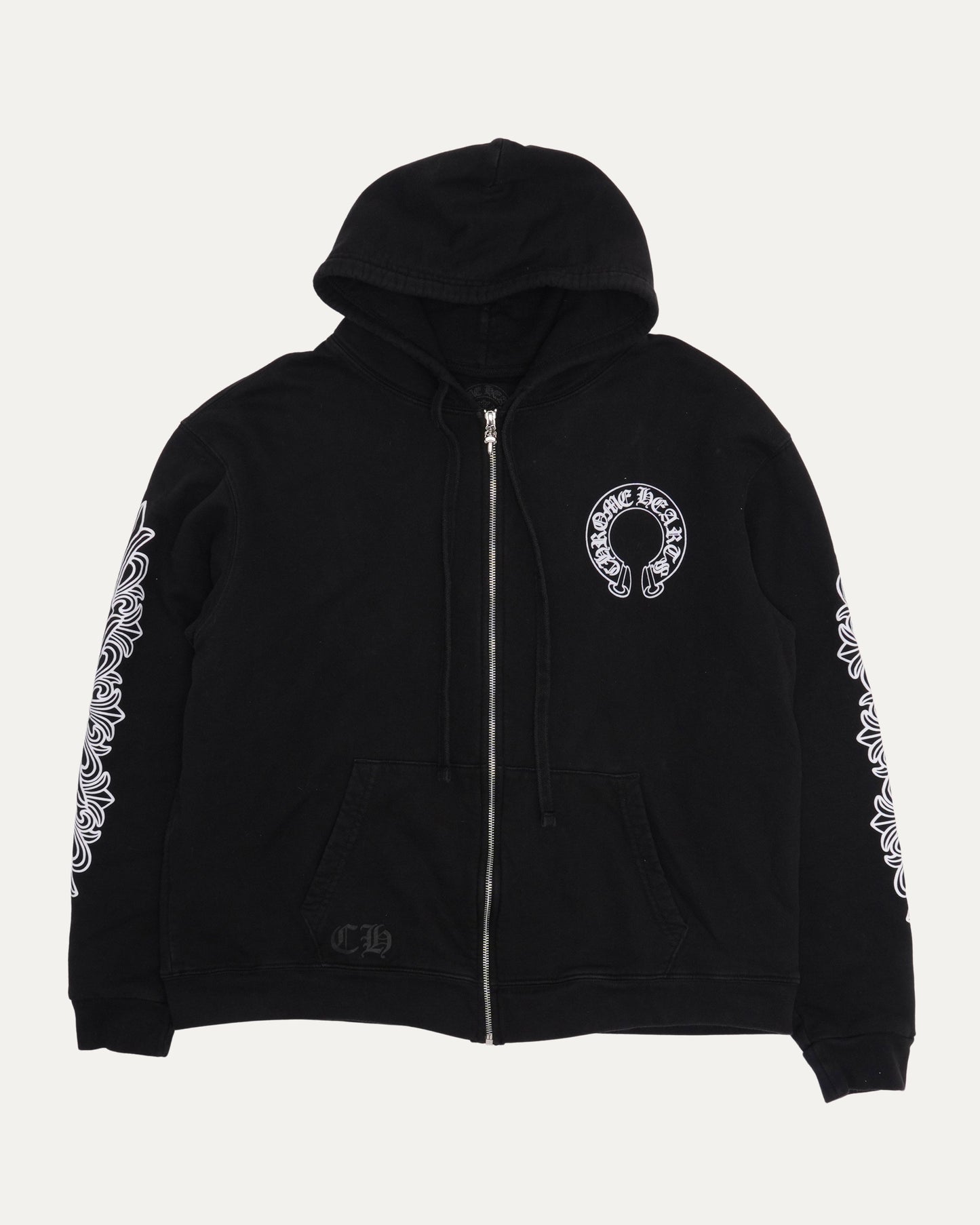 Thermal Lined Horseshoe Logo Zip Hoodie
