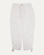 Linen Fatigue Pocket Drawstring Pants
