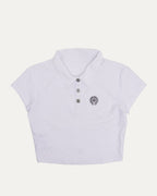 Horseshoe Logo Cropped Polo