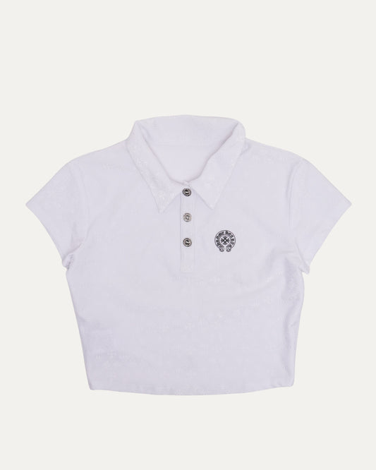 Horseshoe Logo Cropped Polo