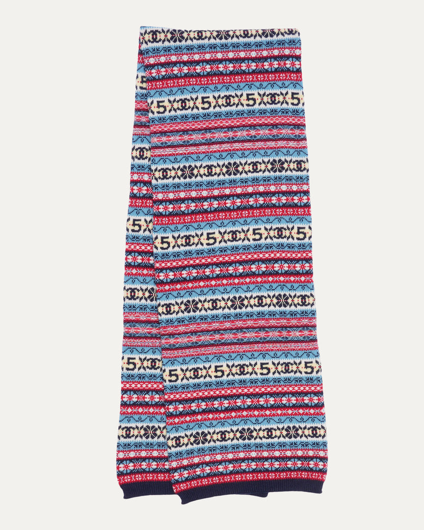 Cashmere Fair Isle Scarf