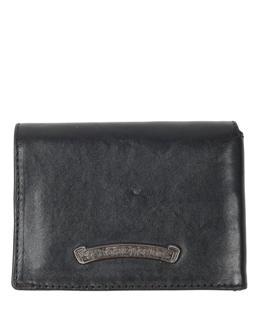 Tri-Fold Leather Cardholder