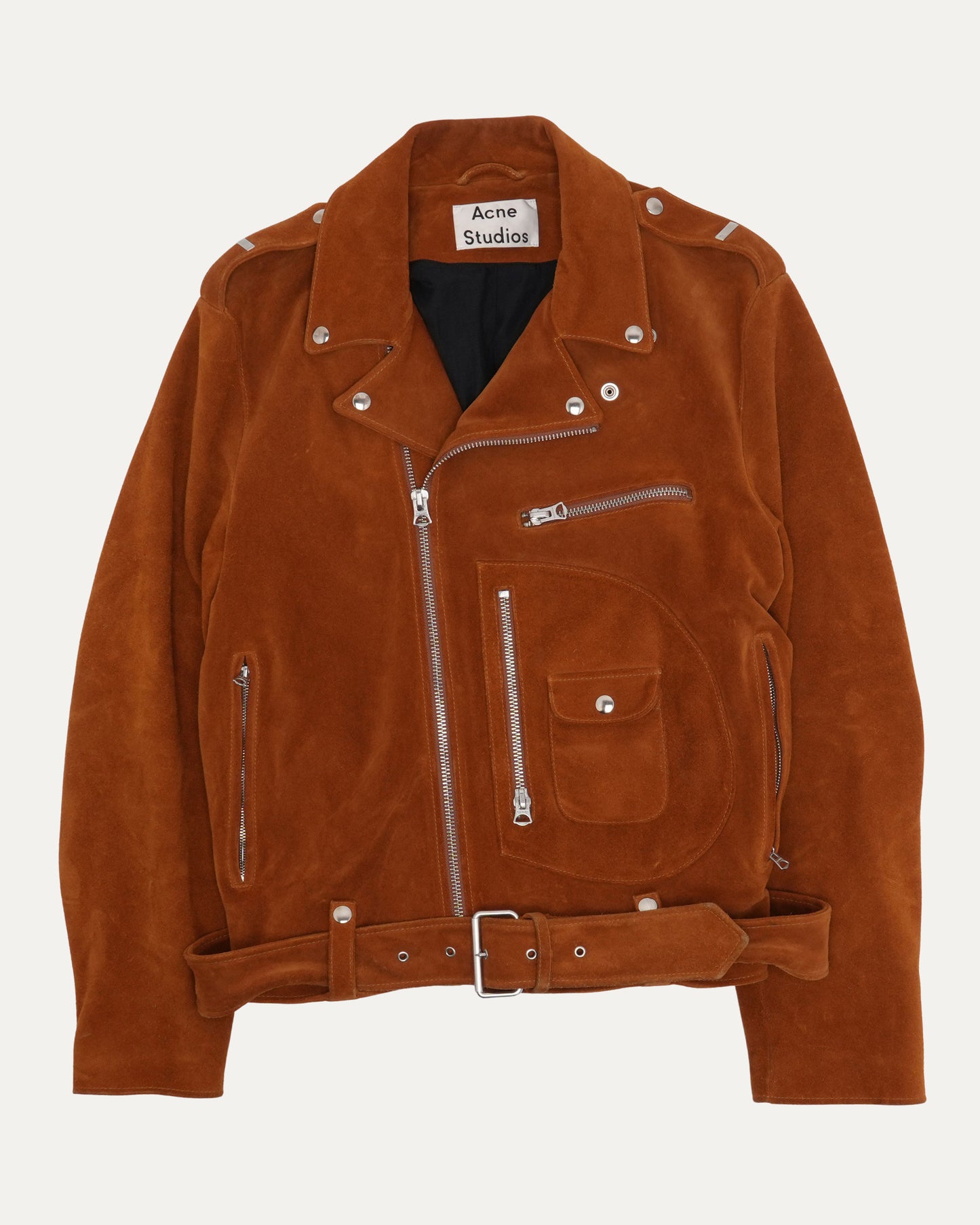 Suede Double Rider Jacket