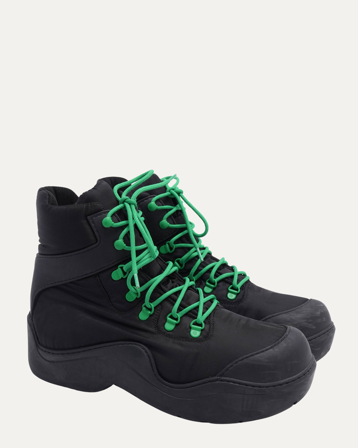 Technical Fabric Rubber Puddle Bomber Boots
