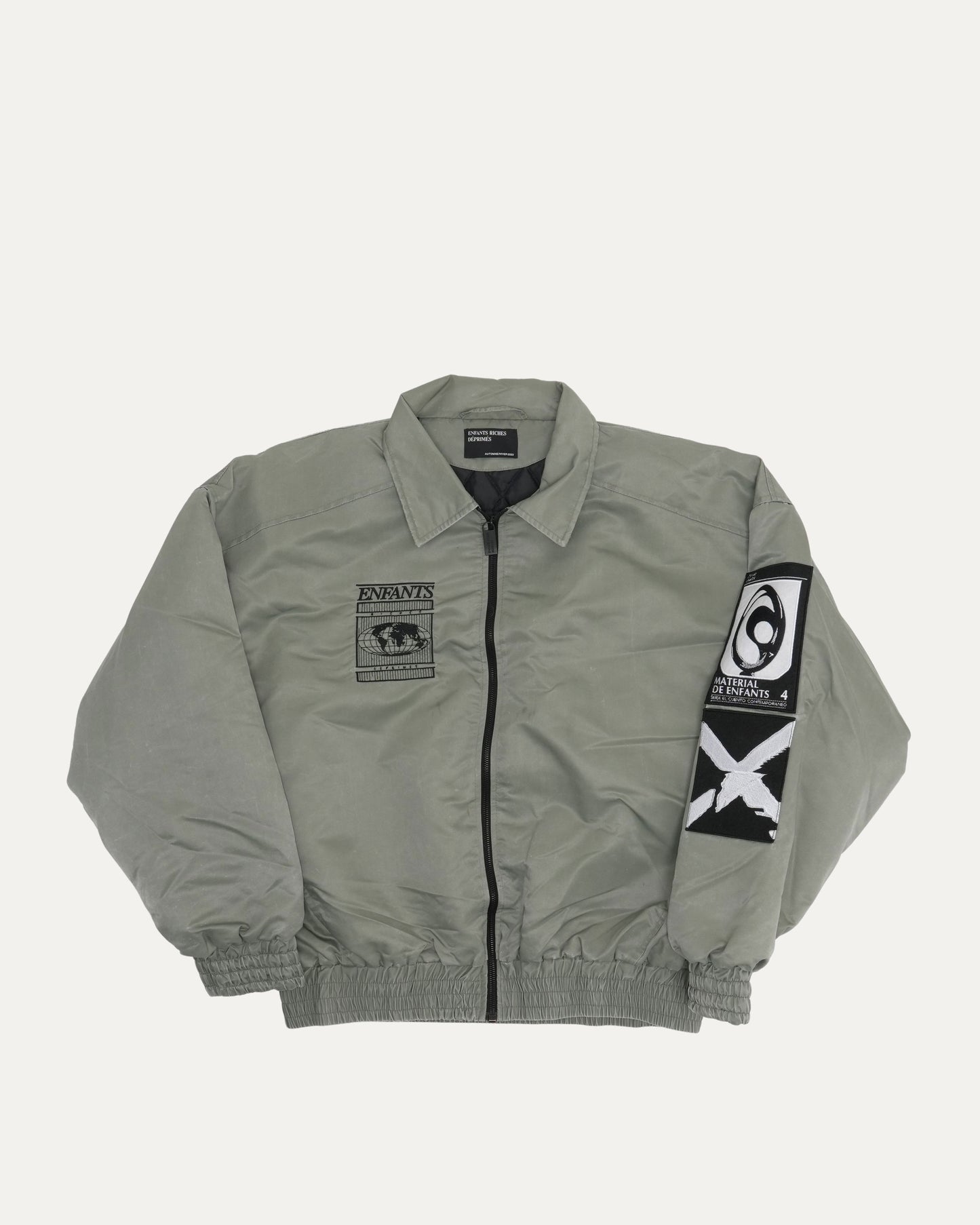 Night Watch Collared Bomber Jacket