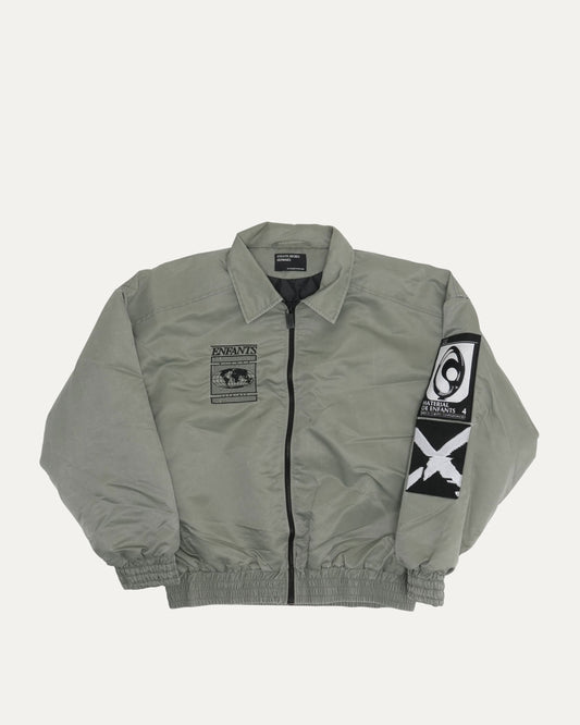 Night Watch Collared Bomber Jacket
