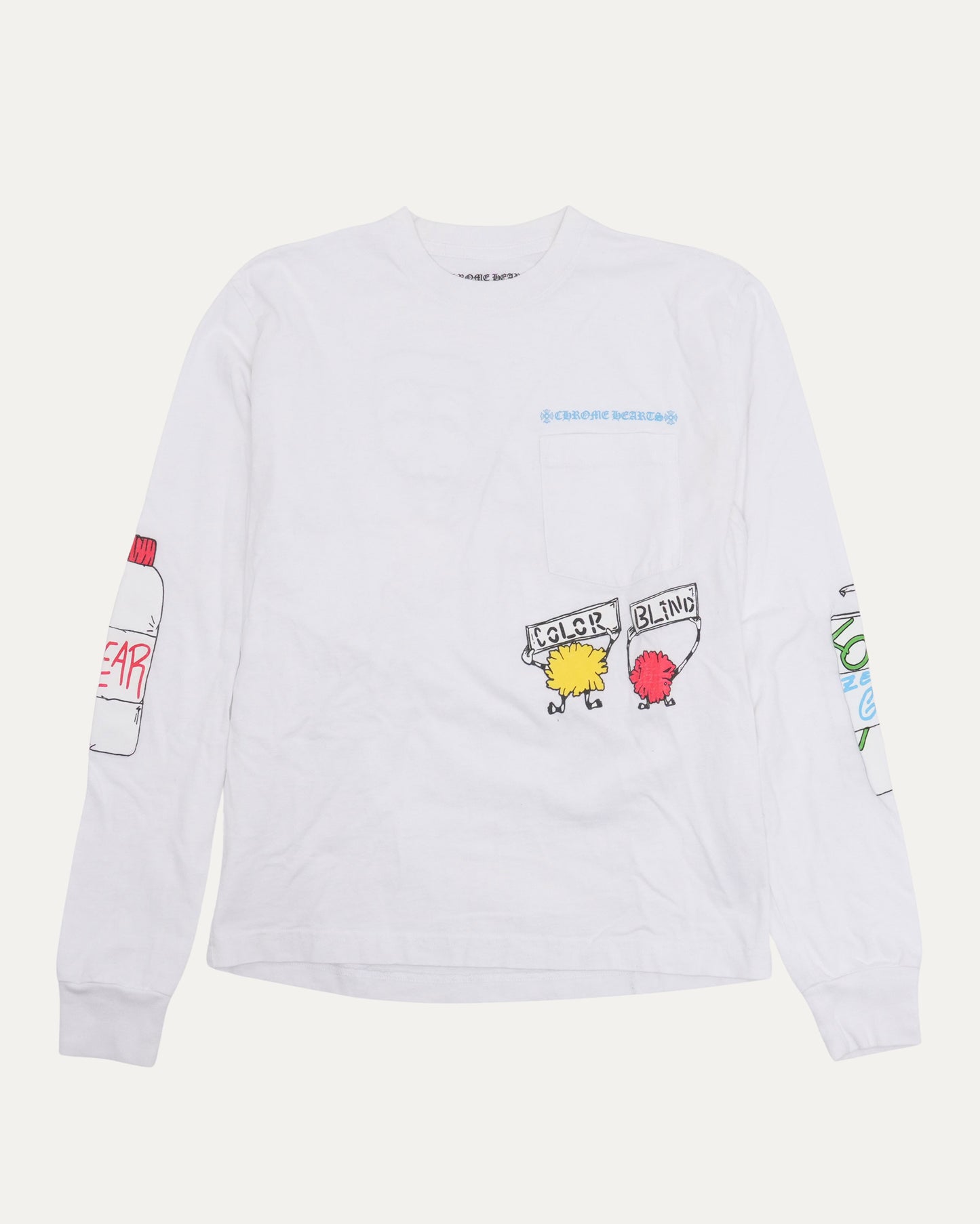 Matty Boy Retro Cycle Long Sleeve Pocket T-Shirt