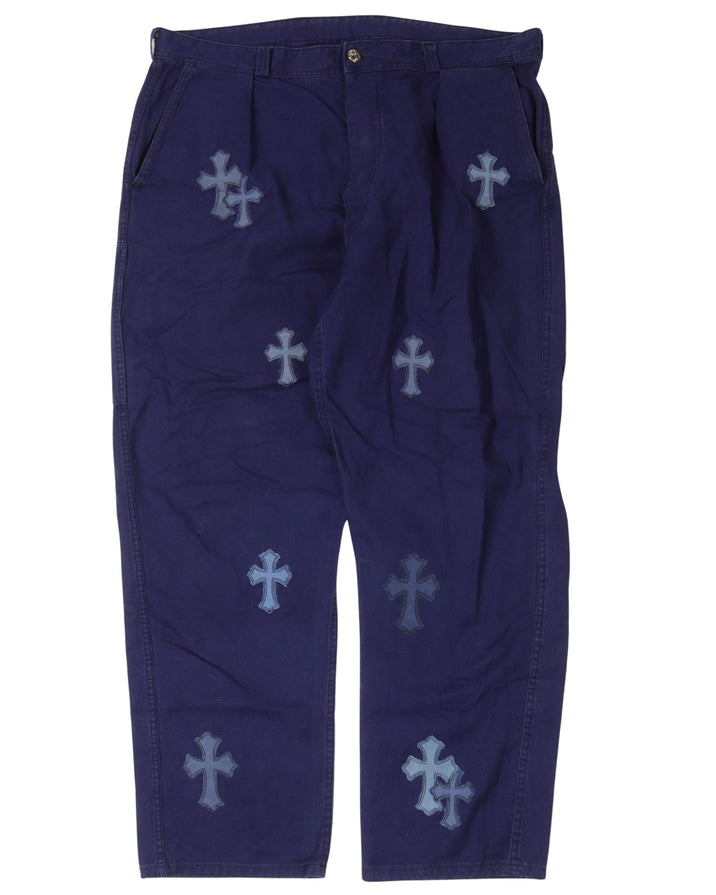 Cross Patch Carpenter Pants