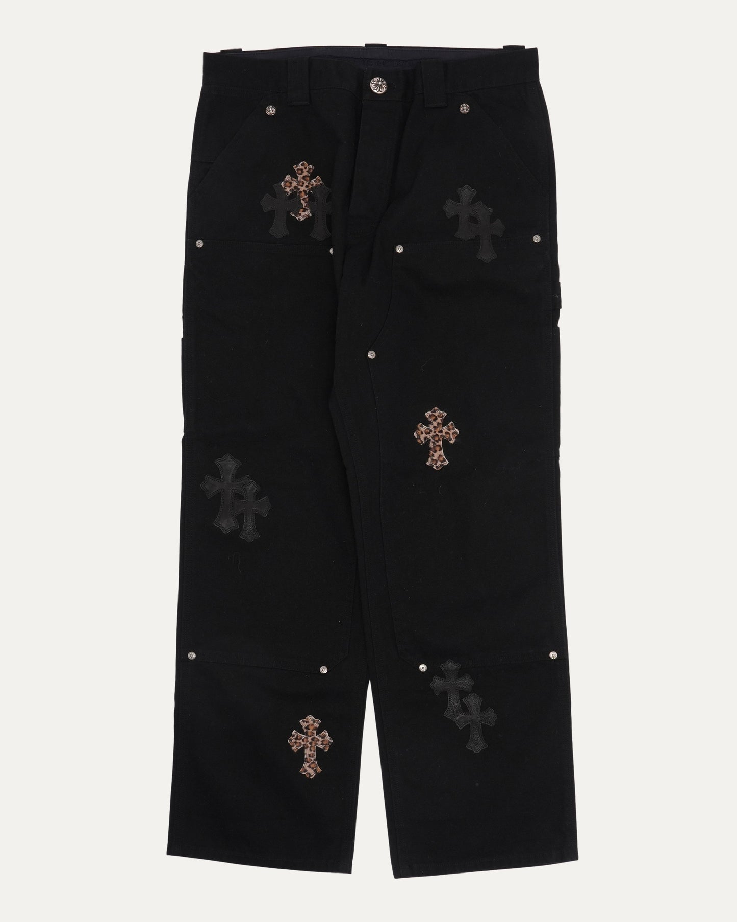 Cross Patch Double Knee Pants