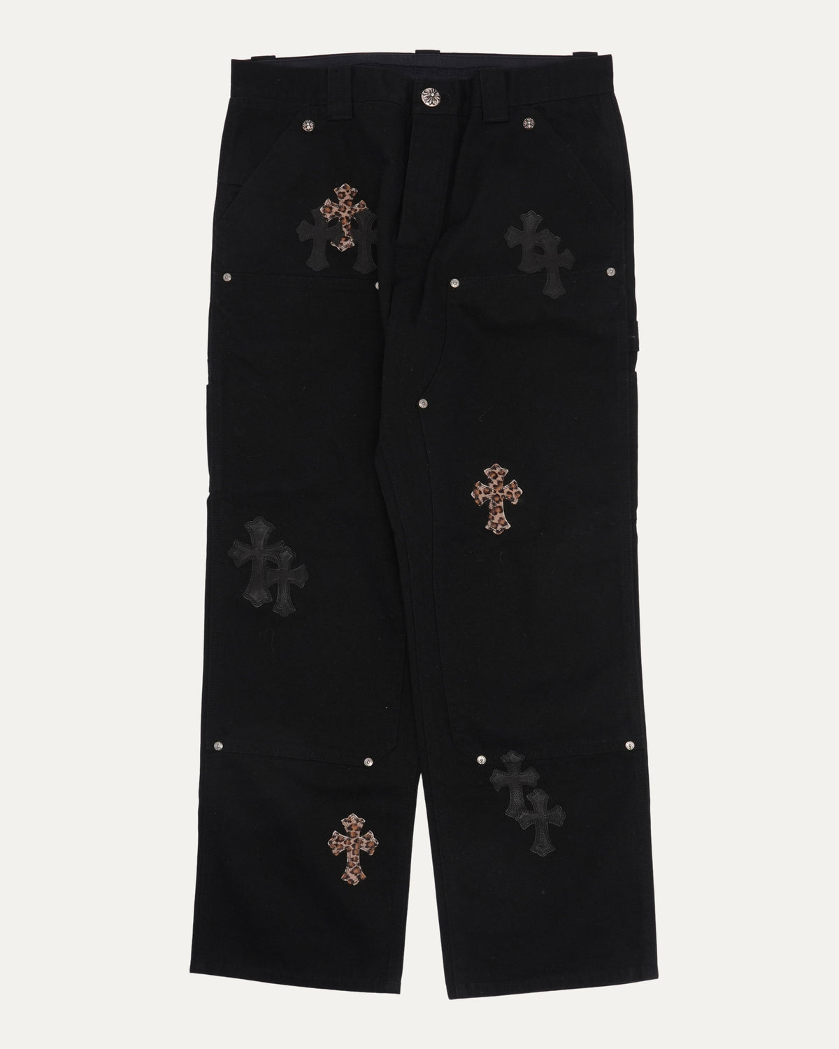 Cross Patch Double Knee Pants