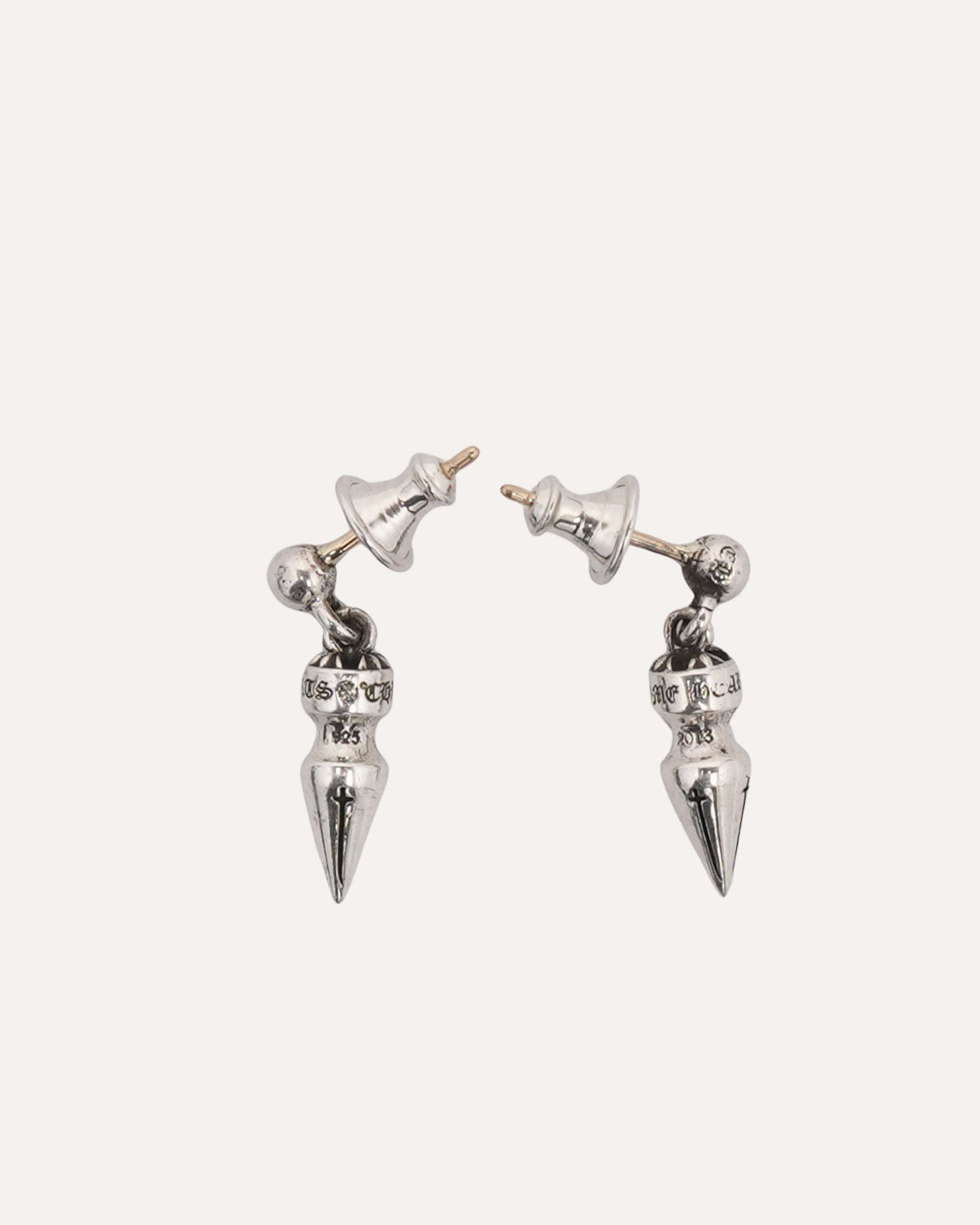 Chrome Hearts Spike Earrings – Justin Reed