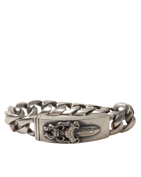 アクセサリー CHROME HEARTS DAGGER BRACELET 13LINK Chrome Hearts Cuban Link Dagger ID Braceket – Justin Reed