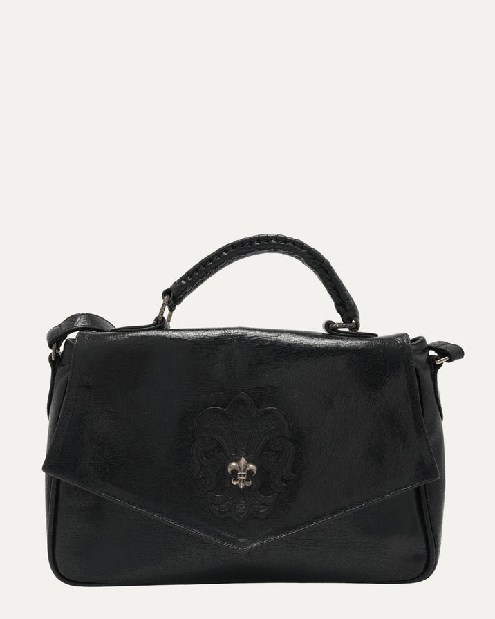 Fleur Embellished Messenger Bag