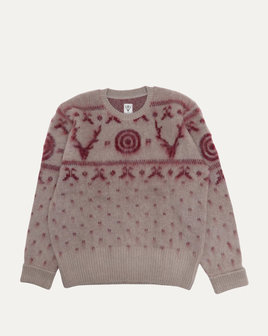 Loose Fit Mohair Blend Sweater