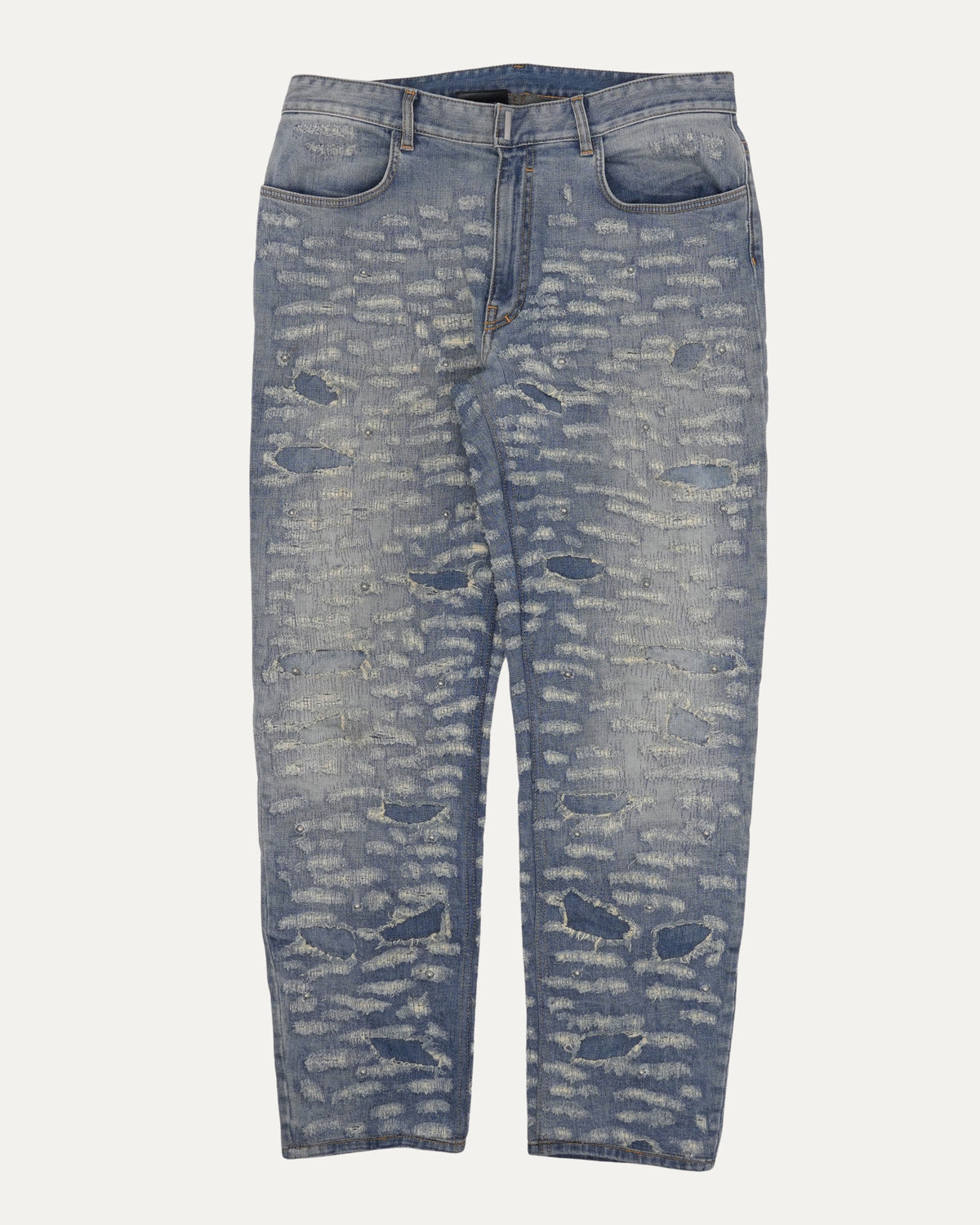 Studded Repaired Jeans