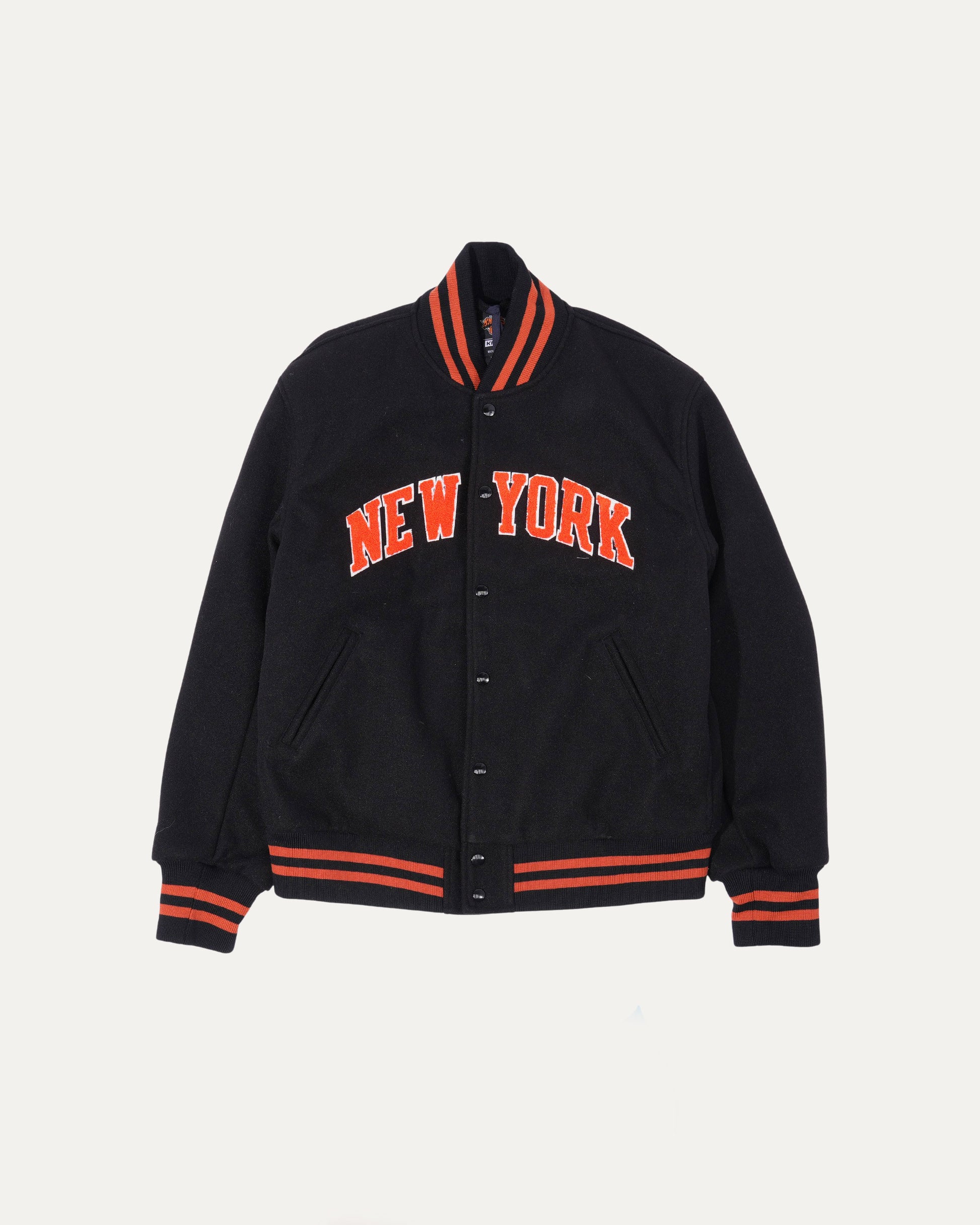 KITH Golden Bear New York Knicks Varsity Jacket – Justin Reed
