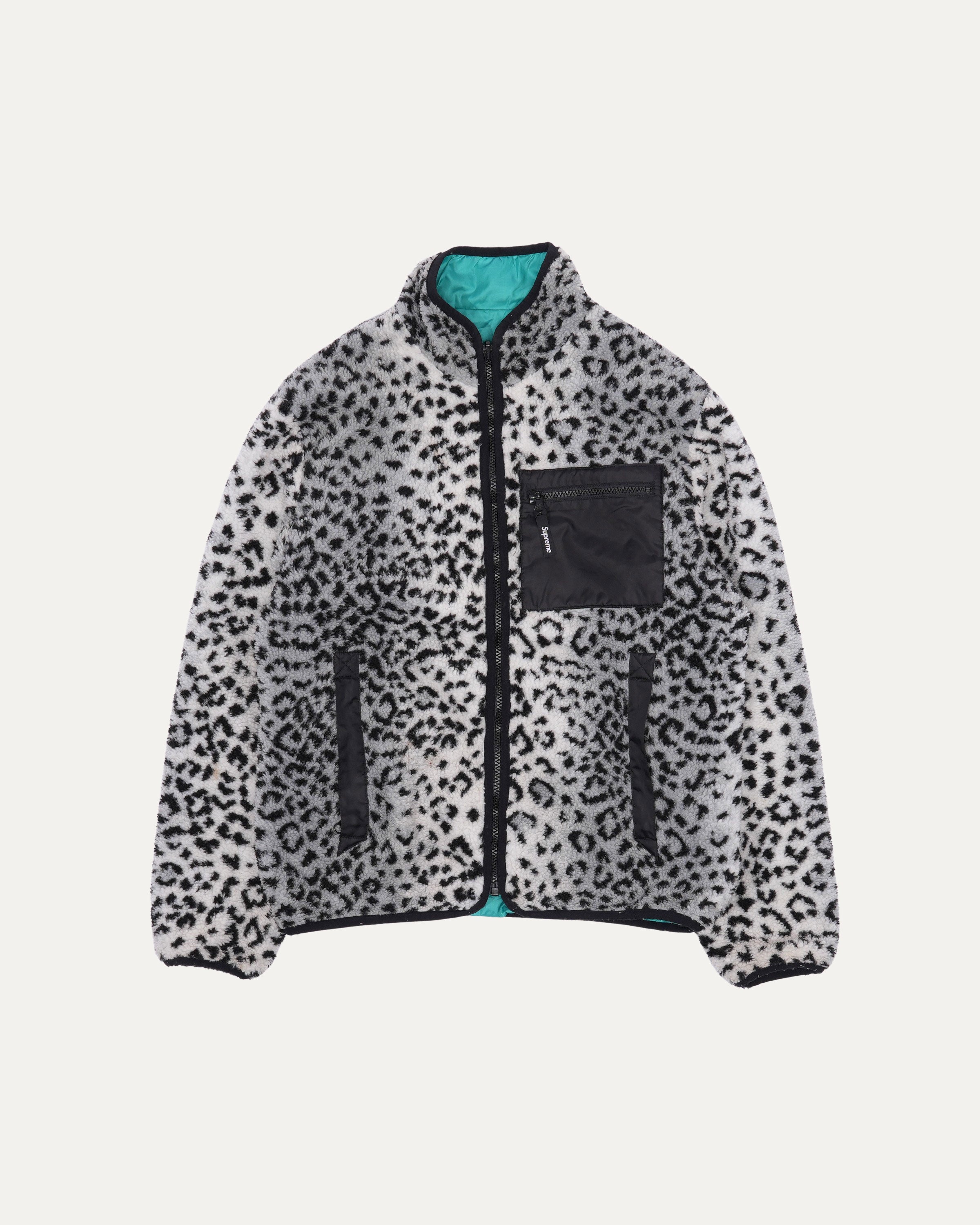 Reversible Leopard Fleece Jacket