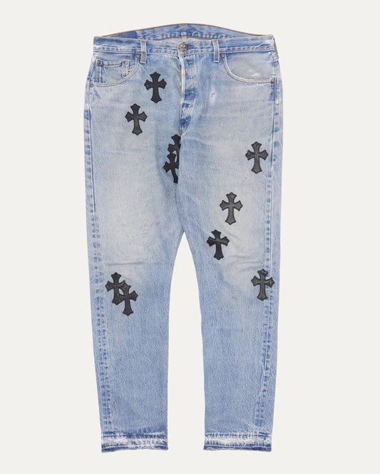 Cross Patch Levis 501 Jeans
