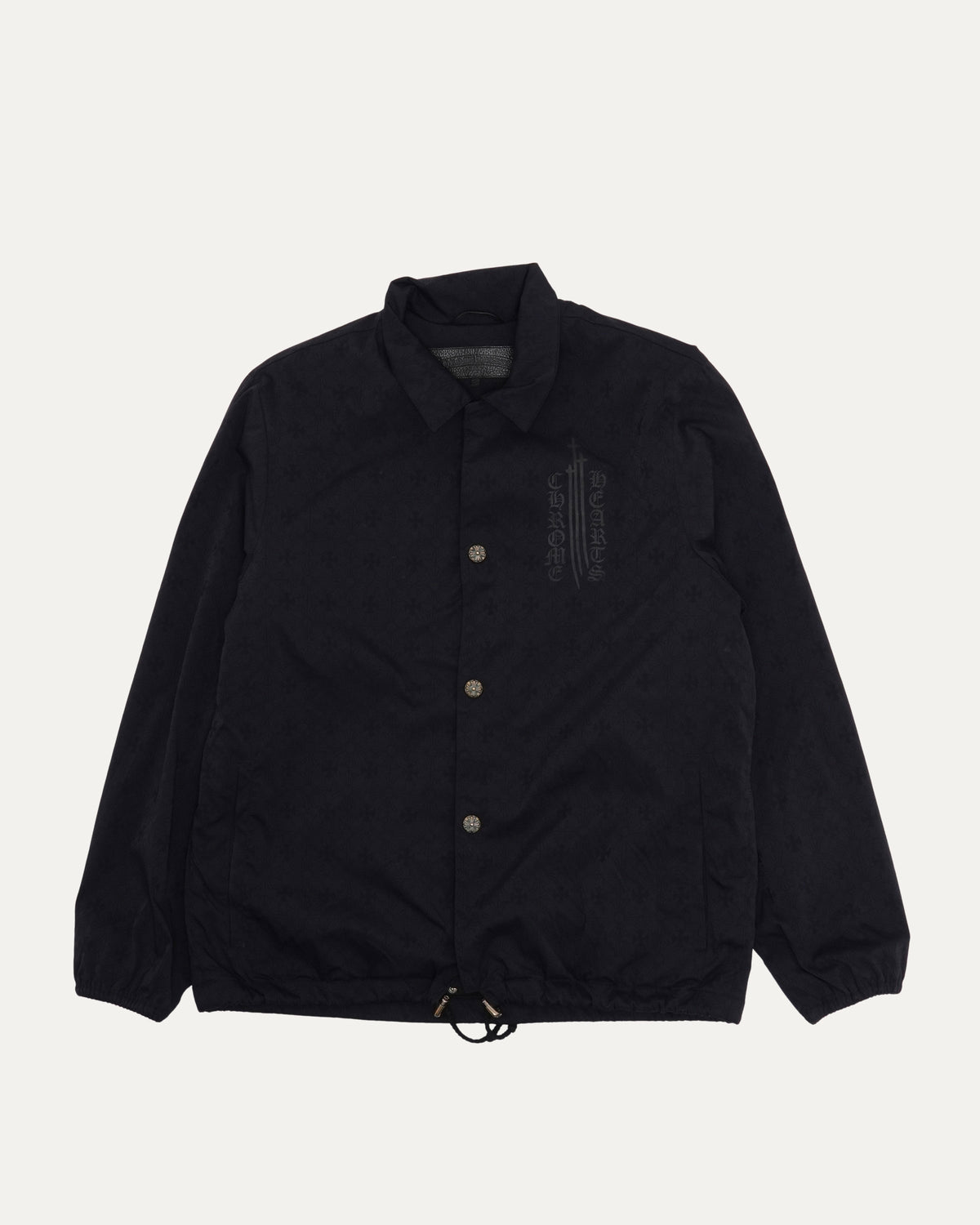 Eyechart Logo Monogram Coach Jacket