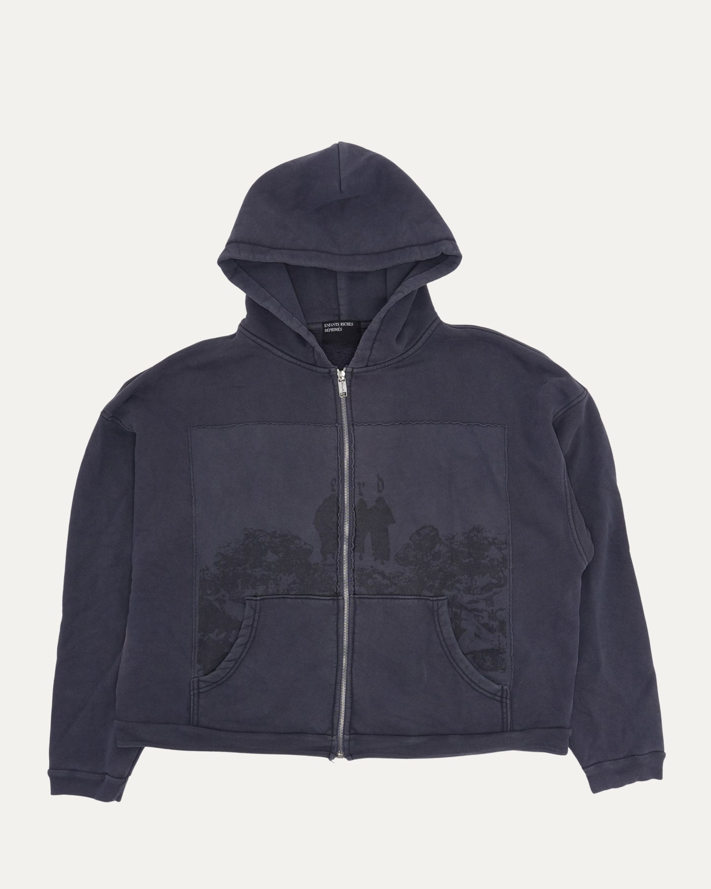 Regression IV Assemblage Zip Hoodie