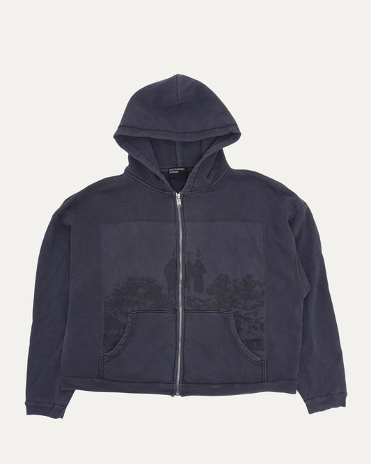 Regression IV Assemblage Zip Hoodie