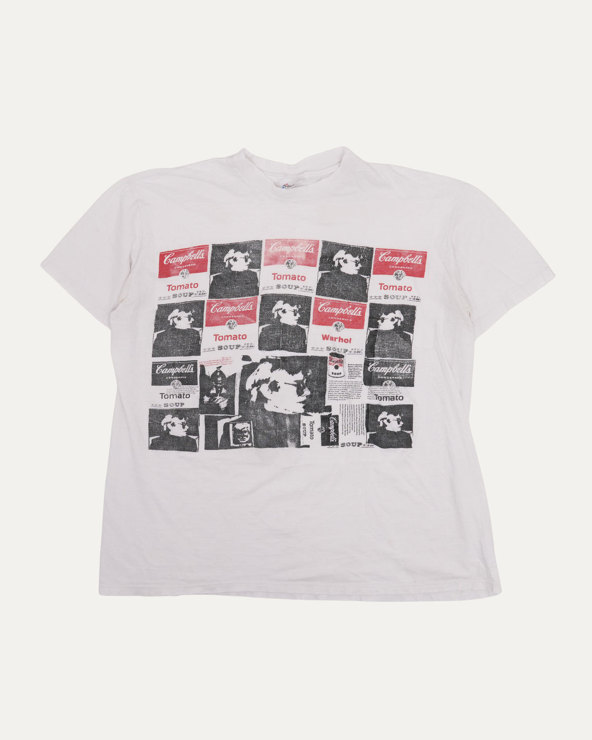 Andy Warhol Campbell's Soup Print T-Shirt