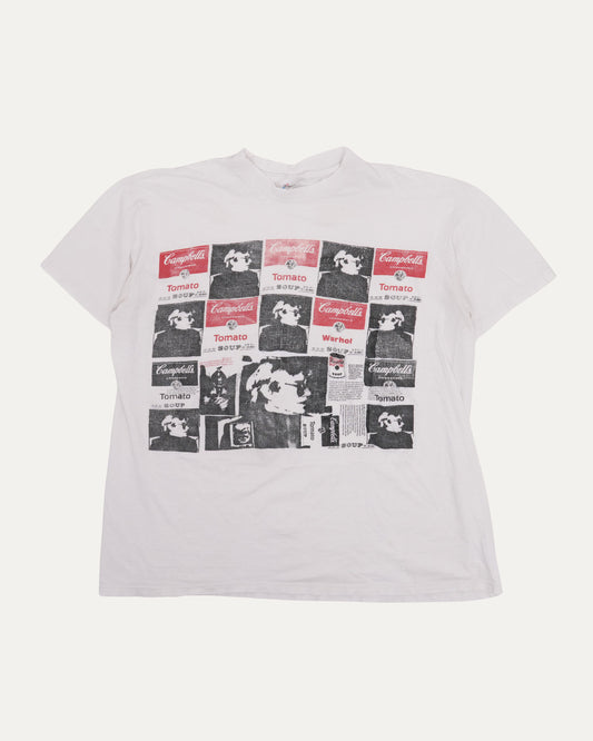 Andy Warhol Campbell's Soup Print T-Shirt