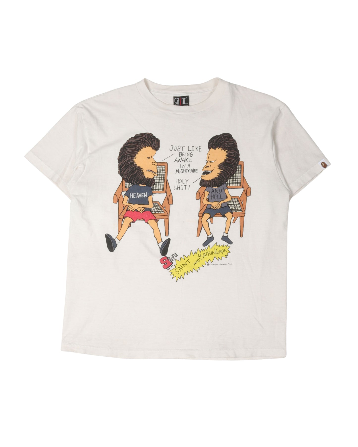 BAPE Beavis and Butthead Parody T-Shirt