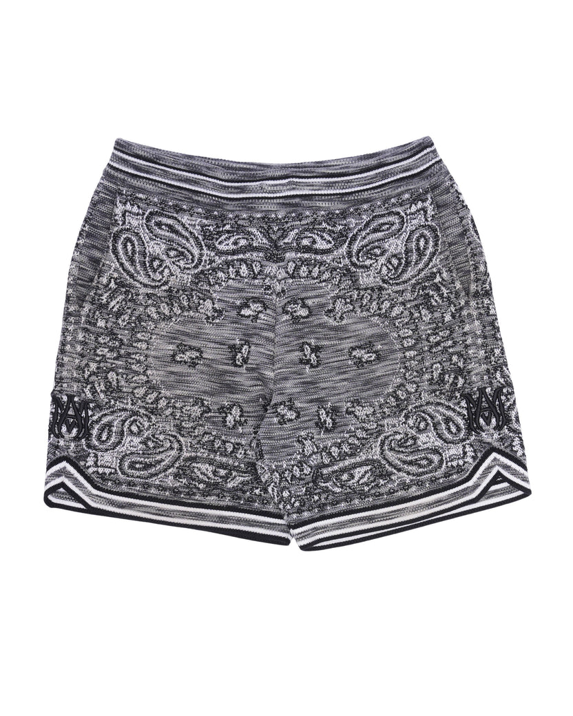 Bandana Print Knit Shorts