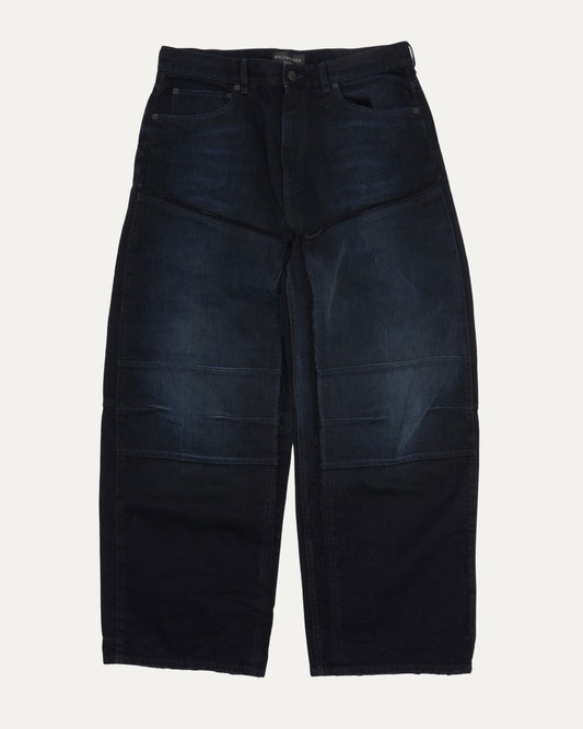 Ombre Reinforced Knee Skater Jeans