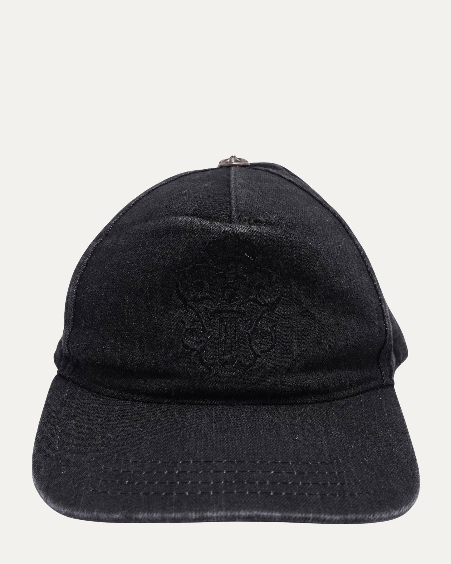 Tonal Vine Dagger Denim Hat