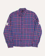Star Patch Flannel Shirt