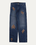 Turbo Diesel Cross Patch Carpenter Jeans