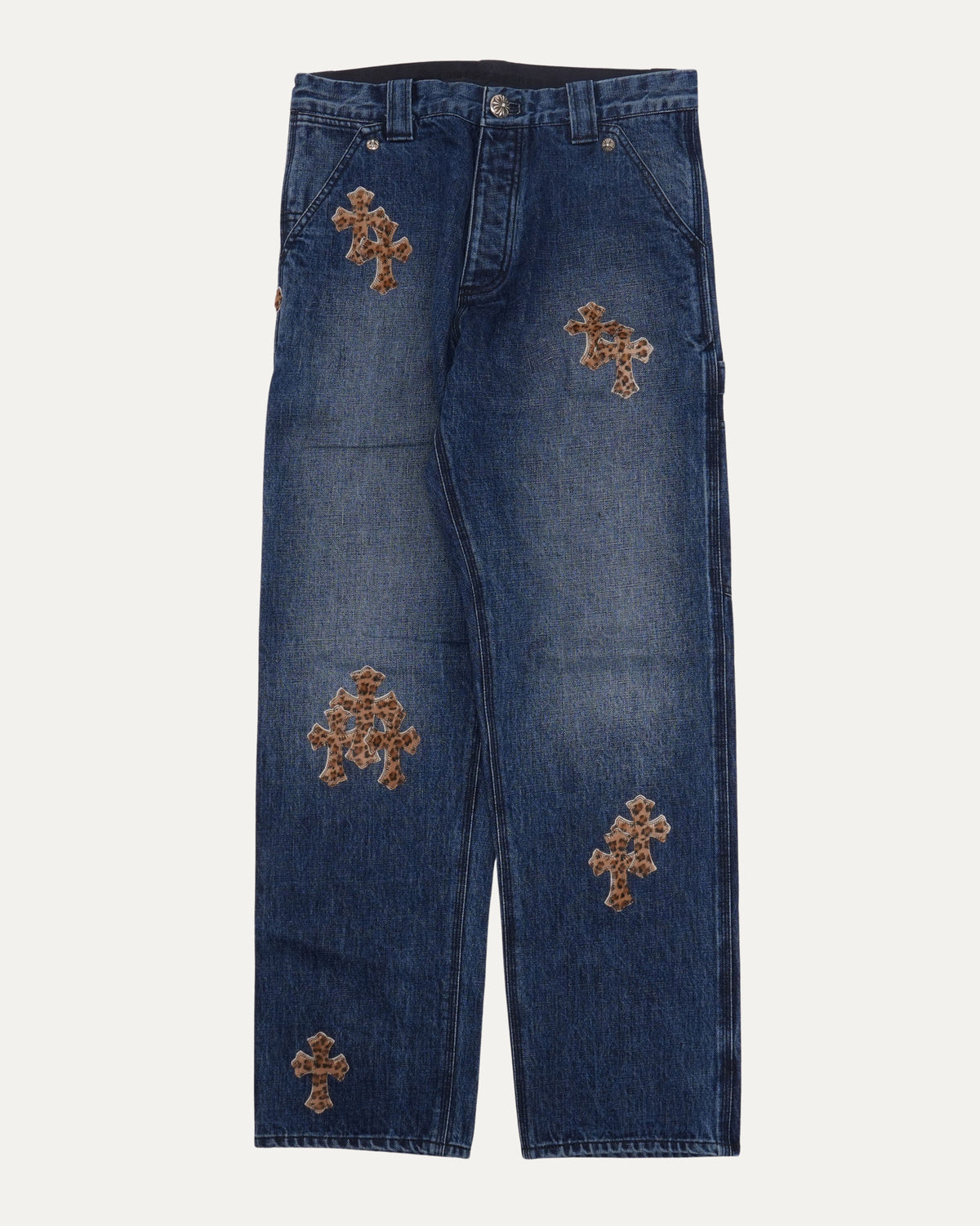 Turbo Diesel Cross Patch Carpenter Jeans