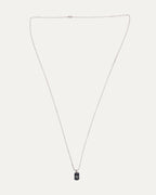 Mini Star Dog Tag Pendant on Ball Chain Necklace