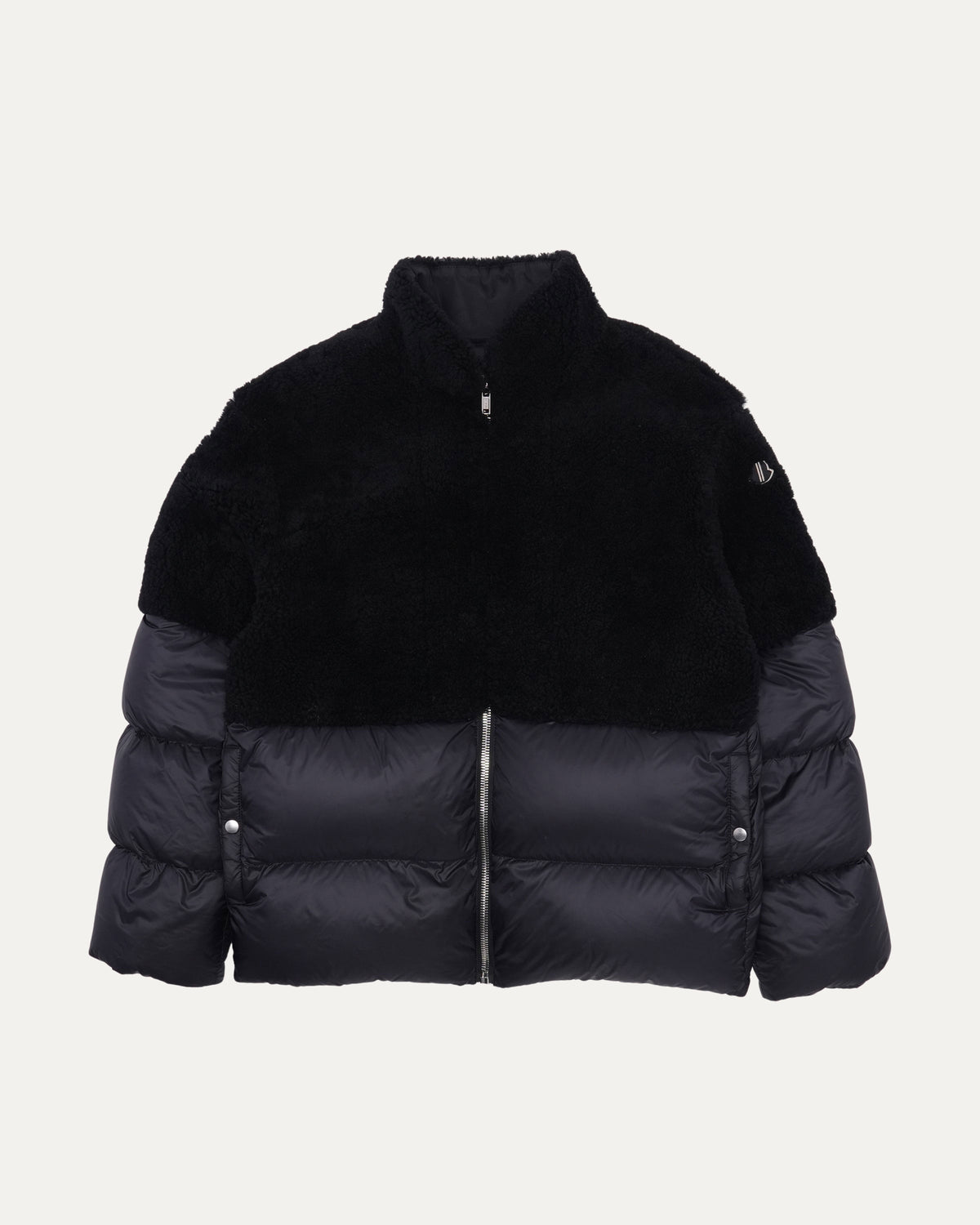 Genius Rick Owens Shearling Puffer Jacket