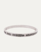 Yer Always Sleeping Spacer Bangle