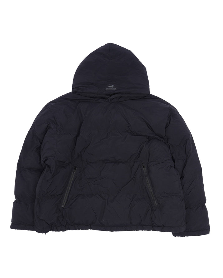Sporty B Pullover Puffer Jacket