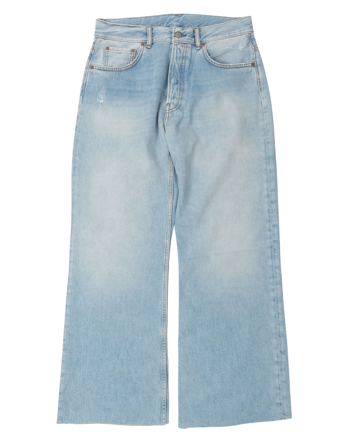 Relaxed Fit Cutoff Jeans