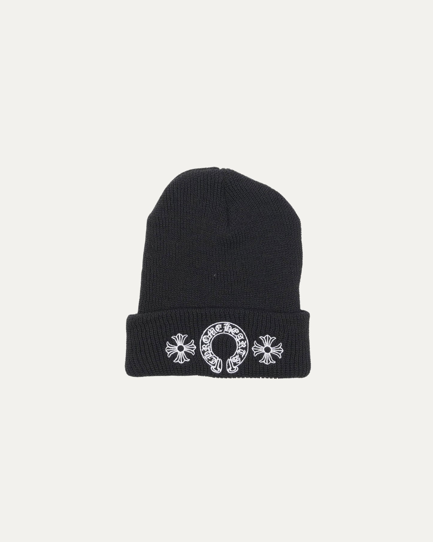 Embroidered Horseshoe Logo Beanie