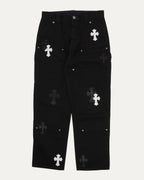 Cross Patch Double Knee Carpenter Pants