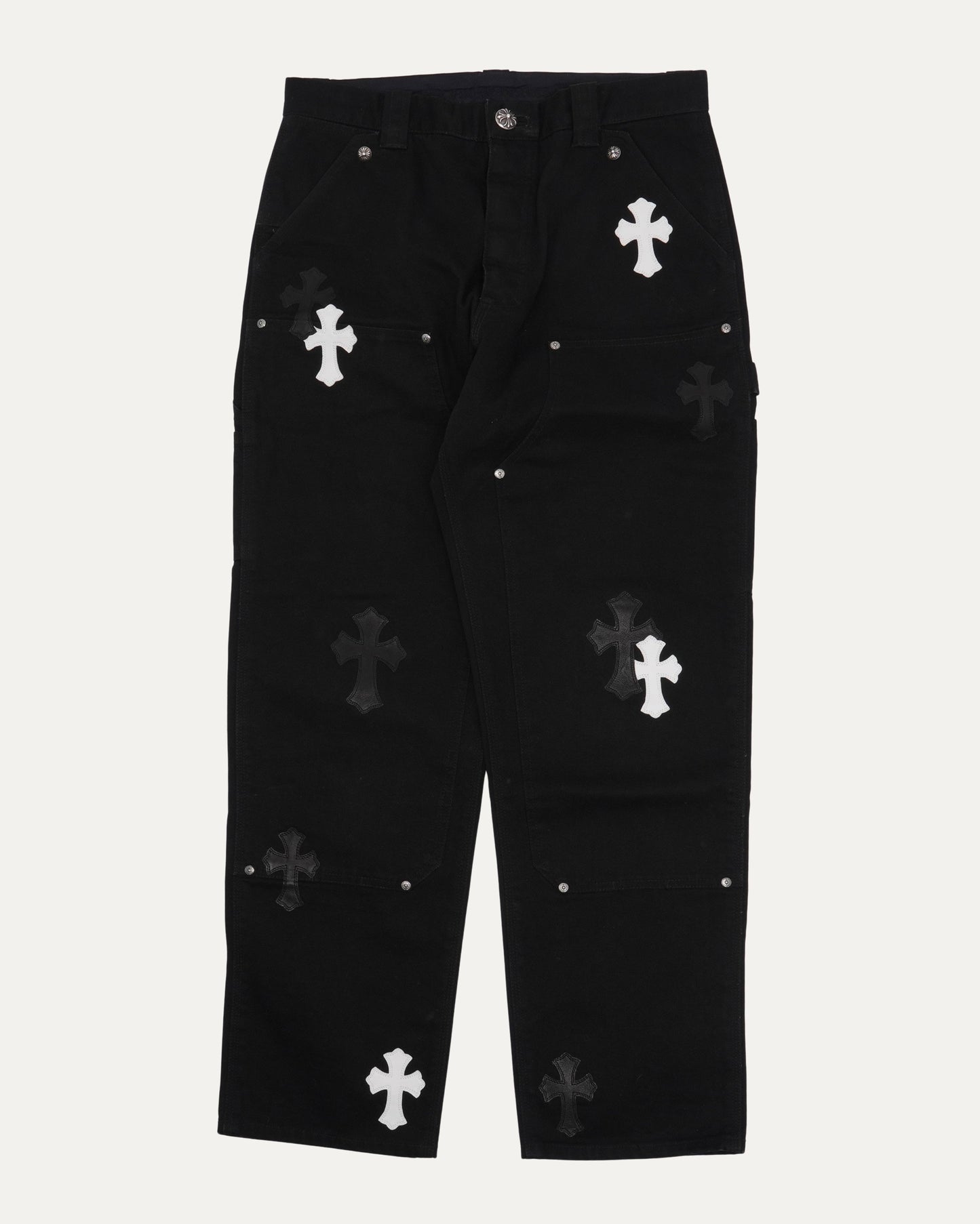Cross Patch Double Knee Carpenter Pants