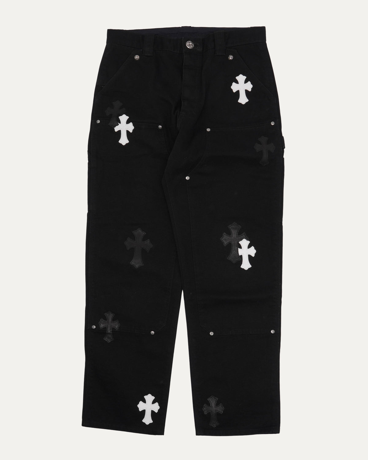 Cross Patch Double Knee Carpenter Pants