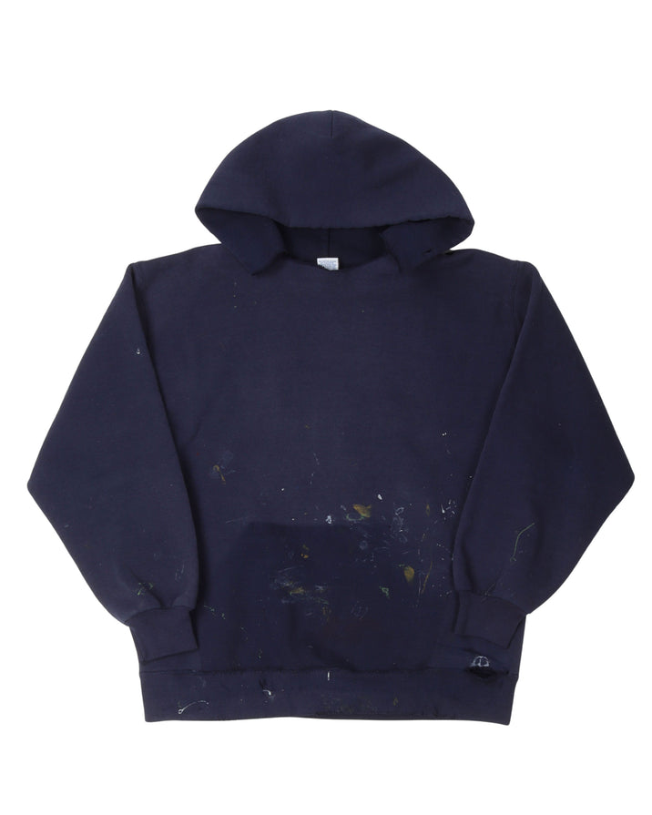 Paint Splatter Russell Hoodie with Removed Pocket