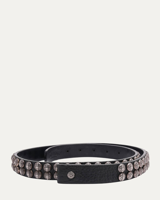 Vine Dagger Stud Thin Belt Strap